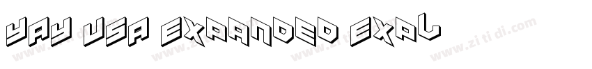 YAY USA Expanded Exp字体转换